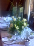 Table centrepiece, Constantia Nek restaurant